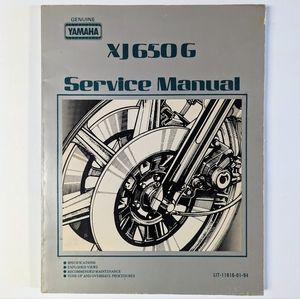 1980 1981 Yamaha XJ650G Repair Shop Workshop Service Manual FACTORY OEM XJ650 G
